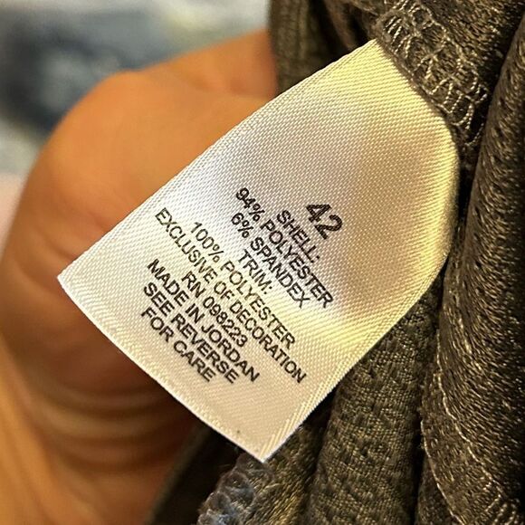 5 for $25🔥Magellan Outdoors Grey Swimsuit Trunk Fish Gear Shorts Size 42 - Picture 4 of 5